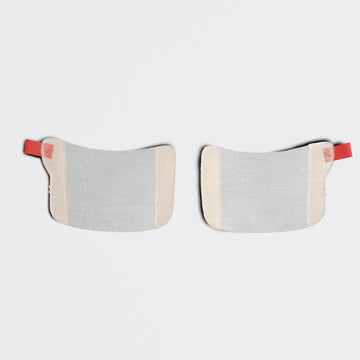 Fused Plastic Flap - Transparan Bening/Cokelat